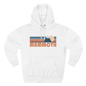 Mammoth, California Hoodie - Retro Mountain Unisex Sweatshirt - 0