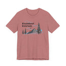 Steamboat, Colorado T-Shirt - Retro Ski Mountain Gondola Unisex Steamboat Shirt-24