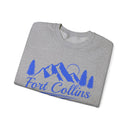 Fort Collins, Colorado Sweatshirt - Unisex Mountain Fort Collins Sweatshirt-7