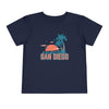 San Diego, California Toddler T-Shirt - Retro Palm Tree Toddler San Diego Shirt