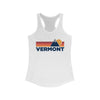Vermont Women's Racerback Tank Top - Mountain Lover Sleeveless Shirt, Women's Vermont Hiking Tank