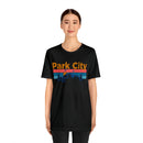 Park City, Utah Shirt - Mountain Sunset Unisex Park City T-Shirt-35