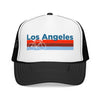 Kids Los Angeles, California Trucker Hat Foam LA Bike