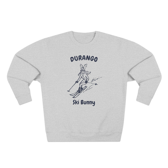 Premium Durango, Colorado Ski Bunny Sweatshirt