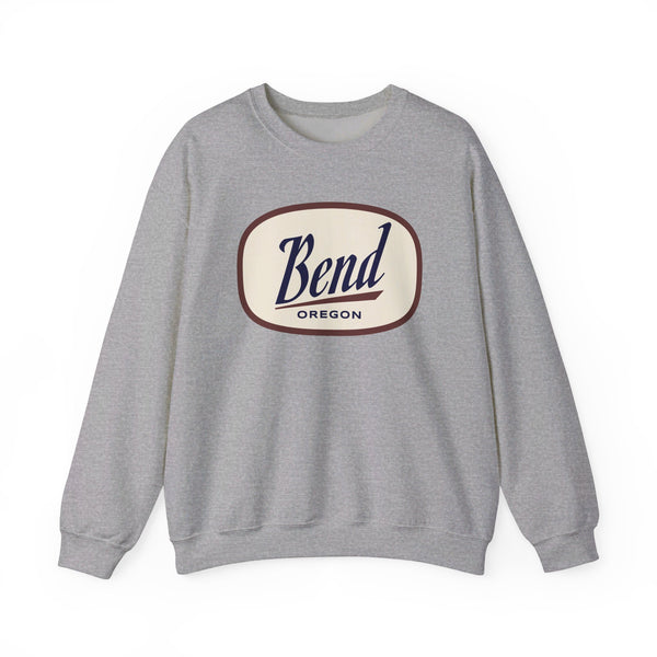 Bend, Oregon Sweatshirt - Unisex Retro Crewneck Bend Sweatshirt