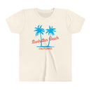 Manhattan Beach, California Youth Shirt - Retro Palm Tree Manhattan Beach Kid's T-Shirt-7