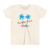 Manhattan Beach, California Youth Shirt - Retro Palm Tree Manhattan Beach Kid's T-Shirt