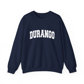 Buy navy Durango, Colorado Sweatshirt - Unisex Graphic Crewneck