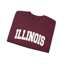 Illinois Sweatshirt - Unisex Graphic Crewneck-11