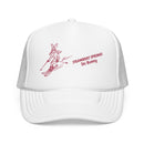 Steamboat Springs, Colorado Ski Bunny Foam Trucker Hat-8
