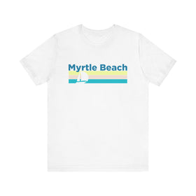 Myrtle Beach, South Carolina T Shirt - Sailboat Graphic Tee