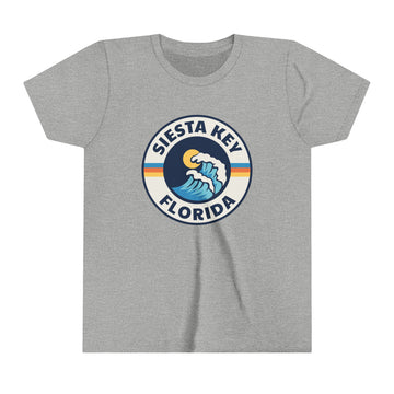 Buy athletic-heather Siesta Key, Florida Youth T-Shirt - Kids Siesta Key Shirt