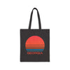 Georgia Cotton Canvas Georgia Tote Bag - Retro 80s