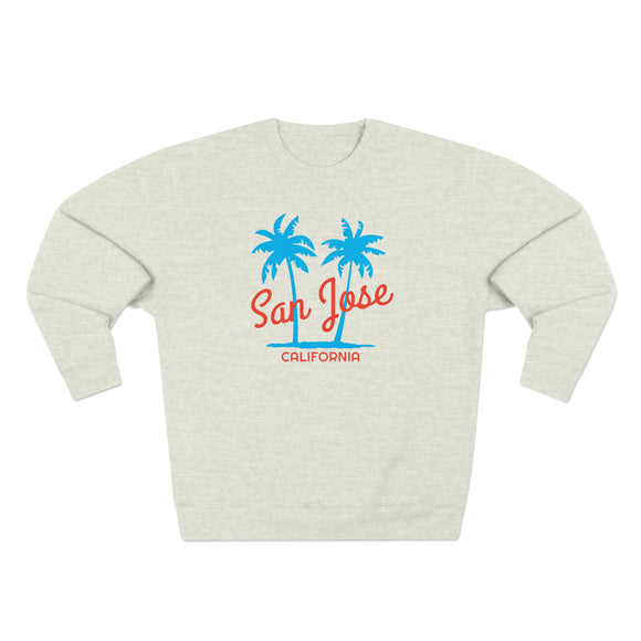 Premium San Jose, California Sweatshirt - Retro Unisex Sweatshirt
