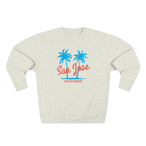 Premium San Jose, California Sweatshirt - Retro Unisex Sweatshirt