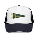 Theodore Roosevelt National Park Pennant Trucker Hat — Vintage Foam Mesh Cap-1