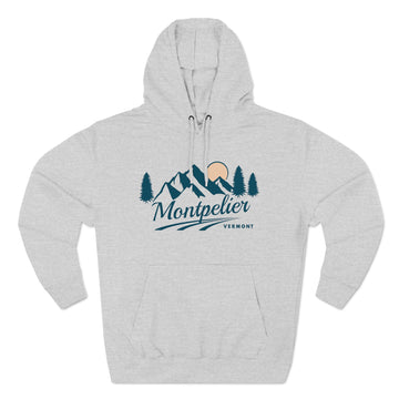 Premium Montpelier, Vermont Hoodie - Unisex Montpelier Sweatshirt - 0