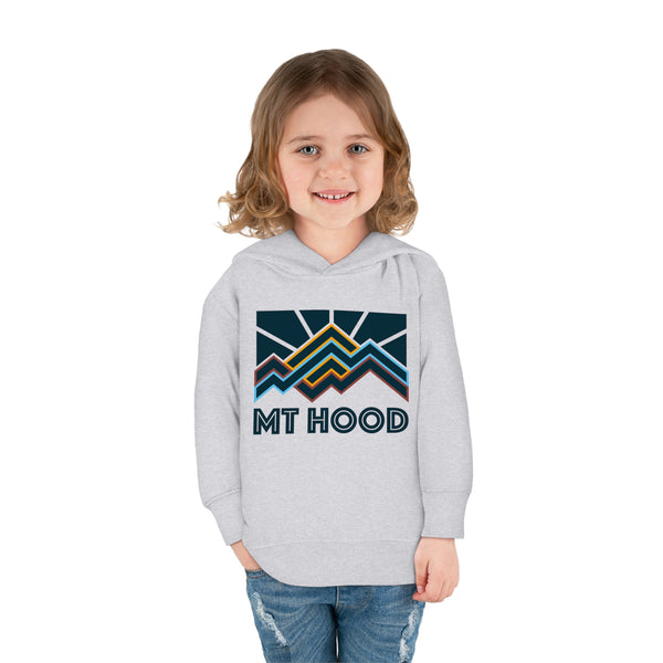 Mt Hood, Oregon Toddler Hoodie - Unisex Mt Hood, Oregon Toddler Sweatshirt