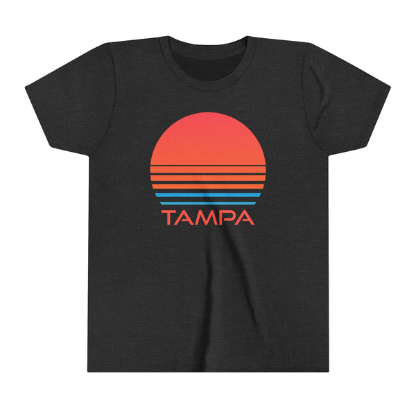 Tampa, Florida Youth Shirt - Retro 80s Tampa Kid's T-Shirt