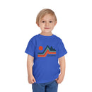 Jackson Hole, Wyoming Toddler T-Shirt - Retro Palm Tree Toddler Jackson Hole Shirt-19