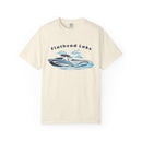 Flathead Lake T Shirt, Comfort Colors Cotton 100% Cotton Wakeboard Boat Tee-2