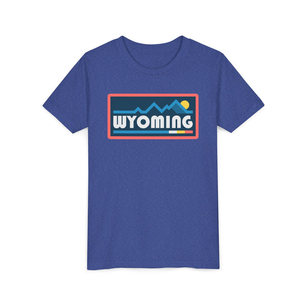 Wyoming Youth Graphic Tee - Kids T Shirt