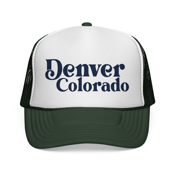 Buy dark-green Denver, Colorado Retro Trucker Hat