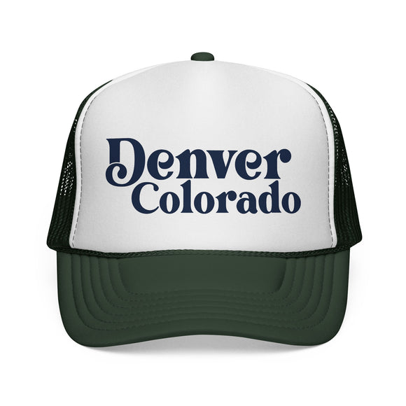 Denver, Colorado Retro Trucker Hat