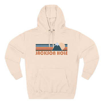 Jackson Hole, Wyoming Hoodie - Retro Mountain Unisex Sweatshirt
