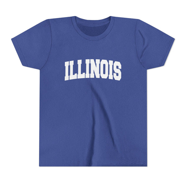 Illinois Youth Graphic Tee - Kids T Shirt