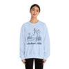 Jackson Hole, Wyoming Sweatshirt - Mountain Illustration Graphic Crewneck