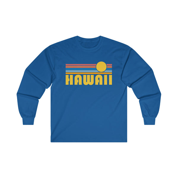 Hawaii Long Sleeve Shirt - Retro Unisex Shirt