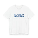 San Diego T-Shirt | 100% Cotton Retro California Tee-1