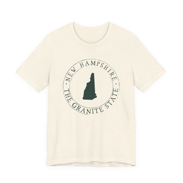 Buy natural New Hampshire T-Shirt — State Graphic Tee