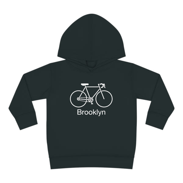 Brooklyn, New York Toddler Hoodie - Bike