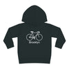 Brooklyn, New York Toddler Hoodie - Bike