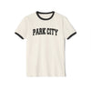 Park City, Utah Cotton Ringer Graphic Tee - Unisex Park City T Shirt, Vintage Style Tee, Men's/Women's Tee