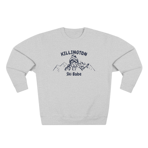 Premium Killington, Vermont Ski Babe Sweatshirt