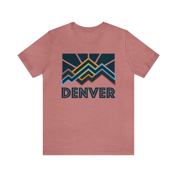 Denver, Colorado T-Shirt - Retro Unisex Denver Shirt
