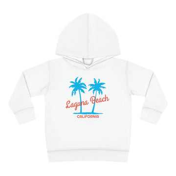 Buy white Laguna Beach, California Toddler Hoodie - Unisex Laguna Beach Toddler Sweatshirt