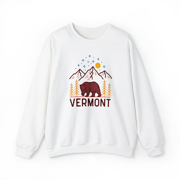 Vermont Sweatshirt - Unisex Vermont Crewneck Sweatshirt