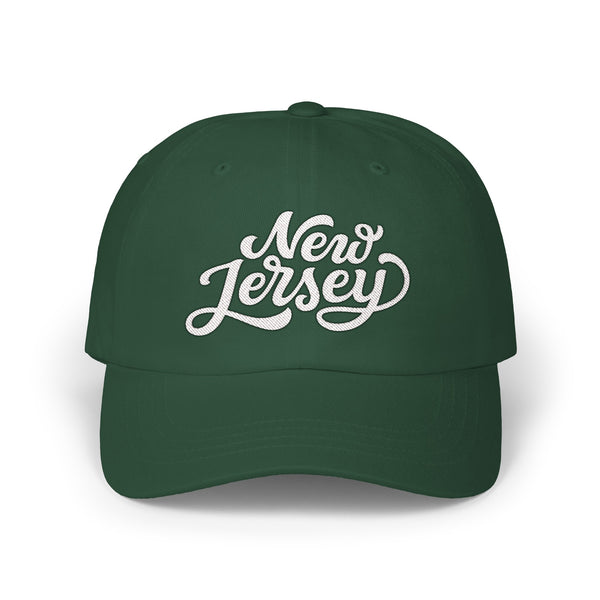 New Jersey Dad Hat - Embroidered New Jersey Classic Dad Cap