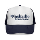 Nashville, Tennessee Retro Trucker Hat-5