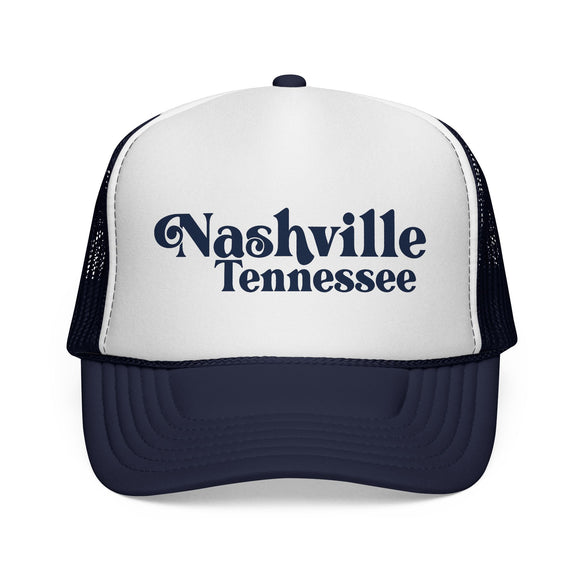 Nashville, Tennessee Retro Trucker Hat