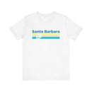 Santa Barbara, California T Shirt - Sailboat Graphic Tee-1
