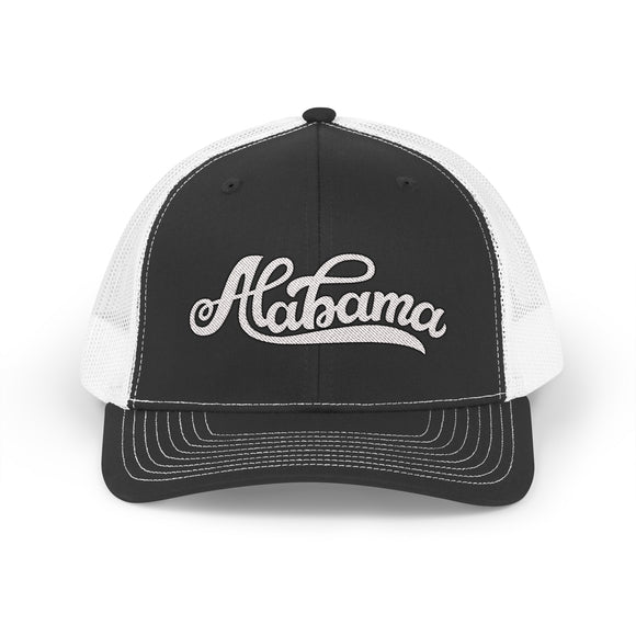 Alabama Snapback Trucker Cap - Embroidered Alabama Hat