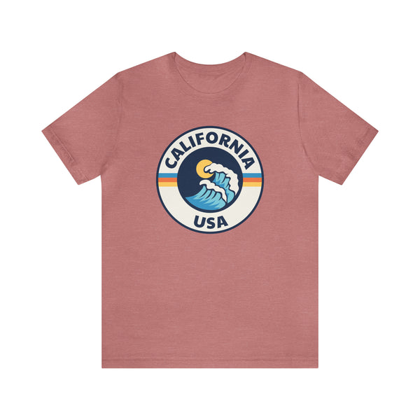California T-Shirt - Retro Unisex California Shirt
