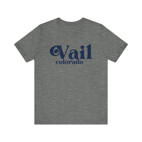Vail, Colorado Graphic Tee, Casual T-Shirt, Vintage Style Shirt