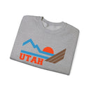 Utah Sweatshirt - Mountain Utah Crewneck Sweatshirt-13