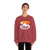 Utah Sweatshirt - Unisex Retro Ombre Utah Crewneck Sweatshirt